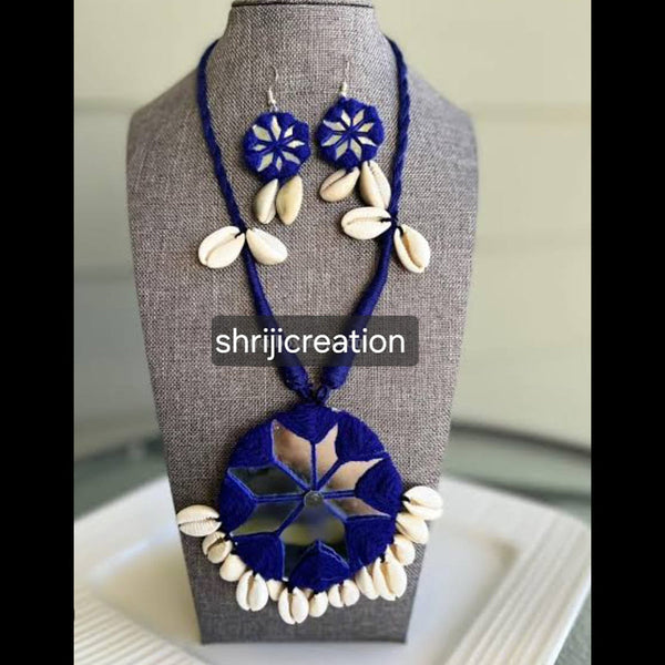 Shrijicreation Hand Made Shell Necklace Set