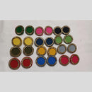 Shrijicreation Gold Finish Handmade Traditional Kundan Stud Earrings