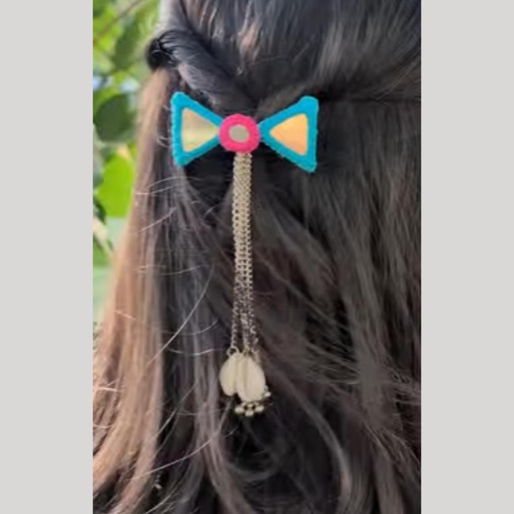 Shrijicreation Oxidised Plated Shell Hair Accessories