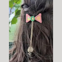 Shrijicreation Oxidised Plated Shell Hair Accessories