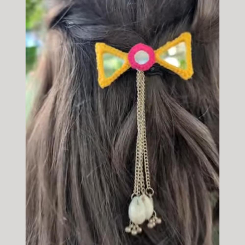 Shrijicreation Oxidised Plated Shell Hair Accessories