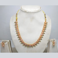Palak Art Gold Plated Necklace Set