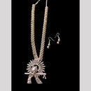 Palak Art Antique Oxidised Plated Jewellery Necklace Set