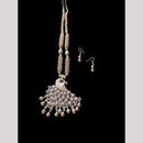 Palak Art Antique Oxidised Plated Peacock Jewellery Necklace Set