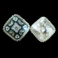 Palak Art Designer Kundan Stone And Meenakari Adjustable Ring