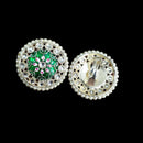 Palak Art Designer Kundan Stone And Meenakari Adjustable Ring