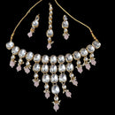Palak Art Elegant Kundan Stone And Beads Designer Choker Set