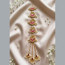 Plak Art Kundan Stone And Pearl Designer Hair Accessories