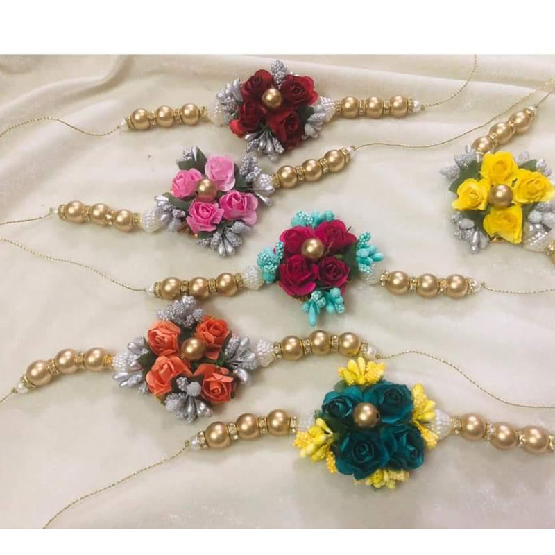 Pakhi Creation Handmade Floral Rakhi