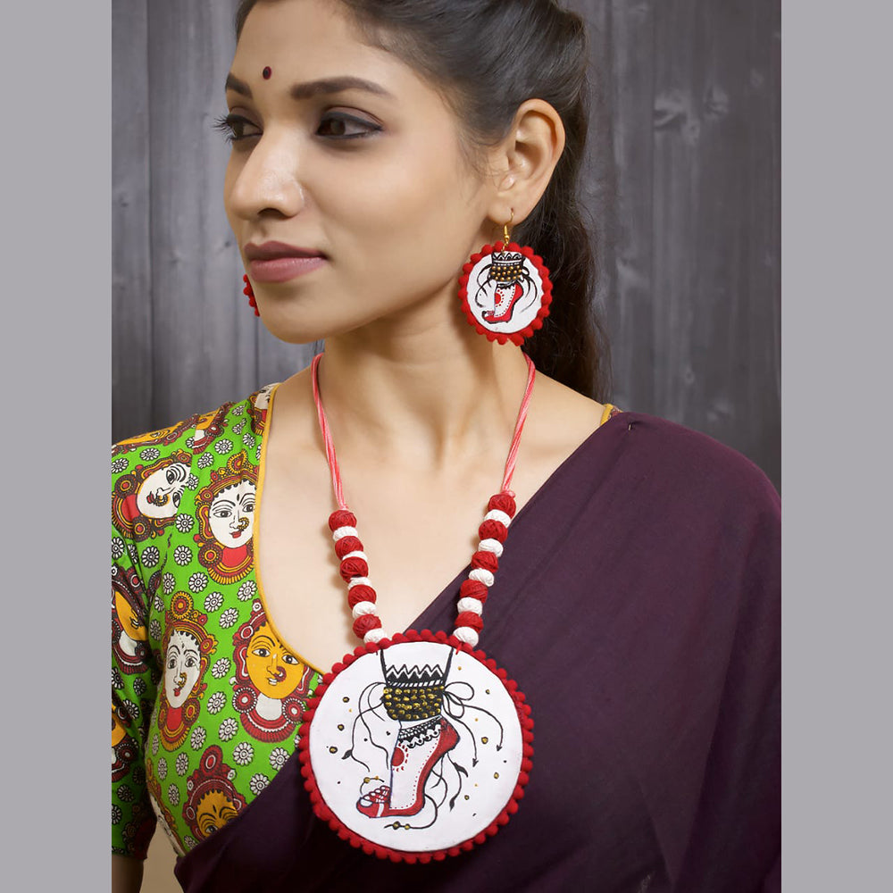 Pakhi Creation Handmade Long Necklace Set