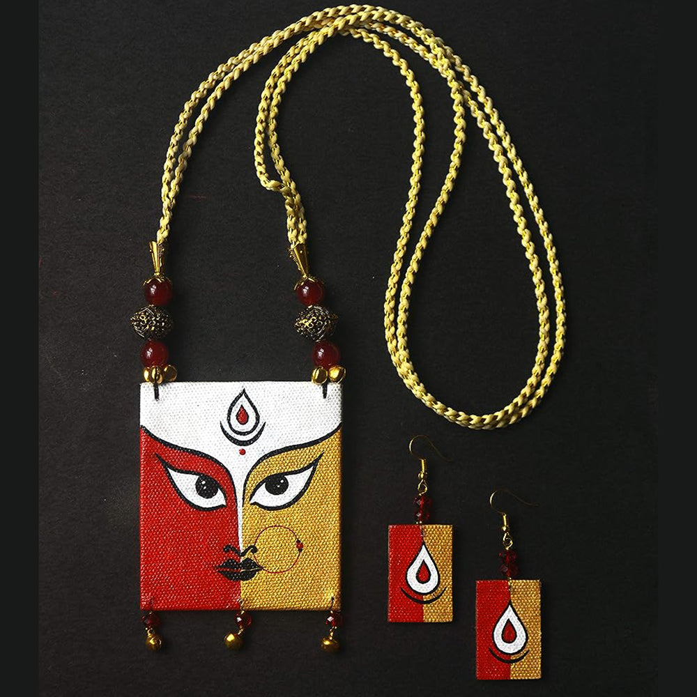 Pakhi Creation Handmade Long Necklace Set