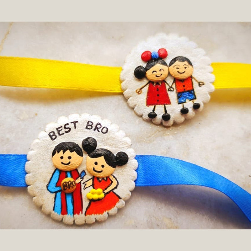 Pakhi Creation Handmade Kids Rakhi ( 1 Piece Only )