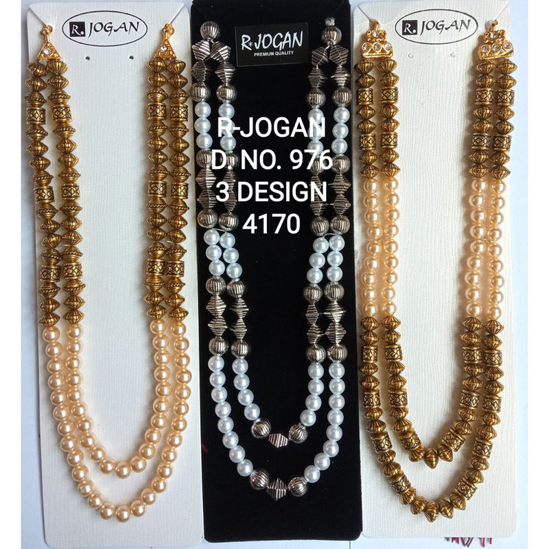 R Jogan Assorted Design Long Necklace