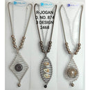 R Jogan Oxidised Plated Assorted Design Long Necklace