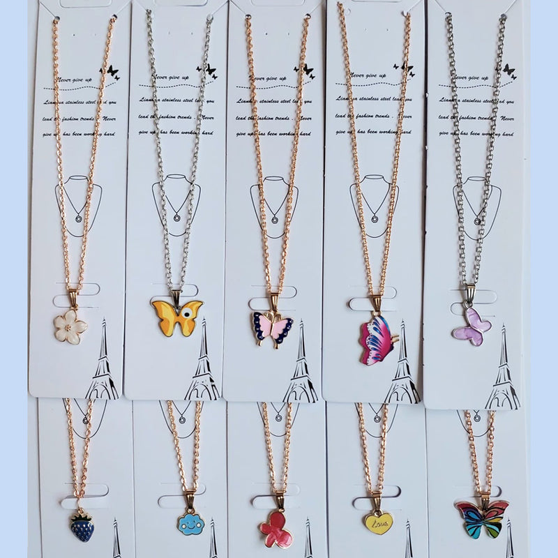 R Jogan Chain Pendant Set  (Assorted Design)