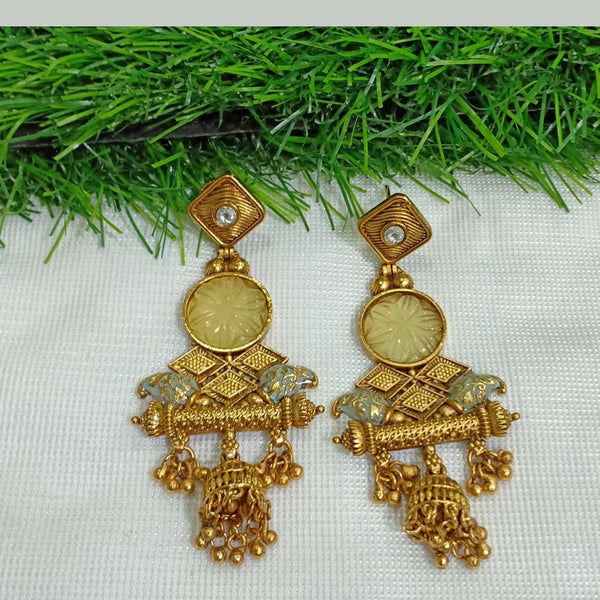 Shubham Creations Gold Plated Dangler Earrings