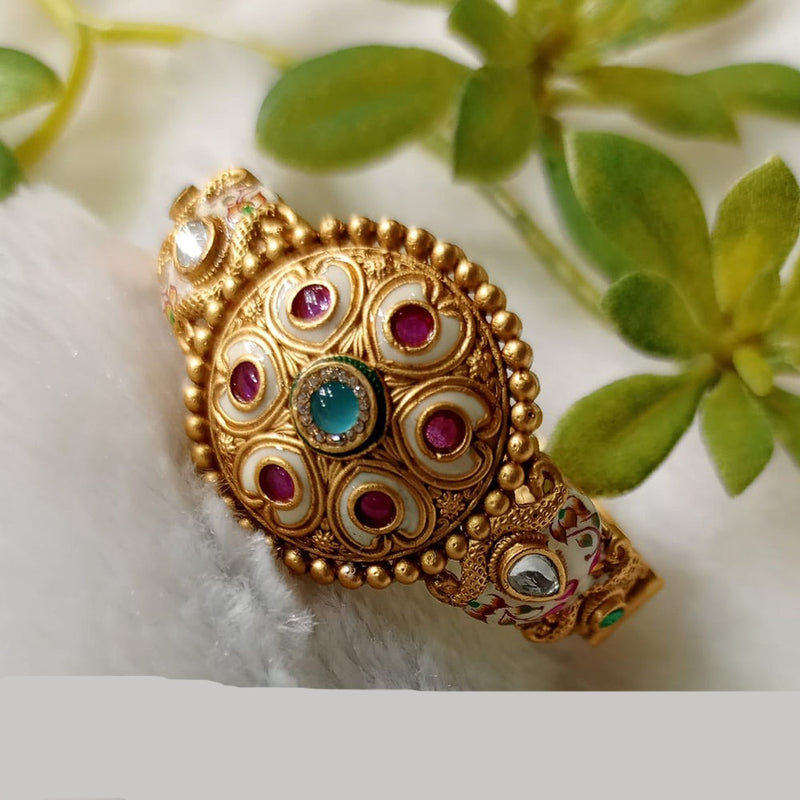 Shubham Creations Copper Gold Openable Kada