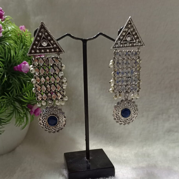 Shubham Creations Oxidised Plated Dangler Earrings
