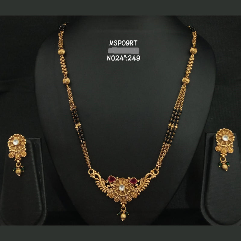 Kala Creation Gold Plated Mangalsutra Set