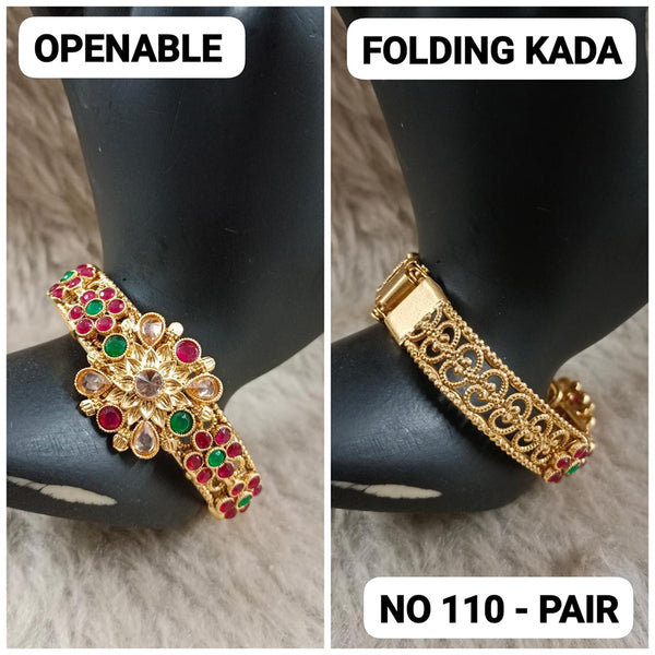 Star India Gold Plated openable Kada