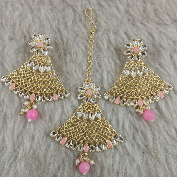 Amna earrings - Pink – Lustrous by Leen & Veen