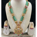 Star India Designer Pota Stone Beads And Pearl Meenakari Long Necklace Set 