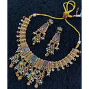 Star India Pota Stone Pearl And Beaded Necklace Set