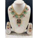 Star India Royal Pota Stone Necklace with Pearl Accents