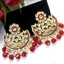 Exotica Collection Gold Plated Kundan Dangler Earrings