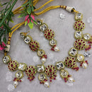 Exotica Collection Royal Pota Stone And Pearl Necklace Set