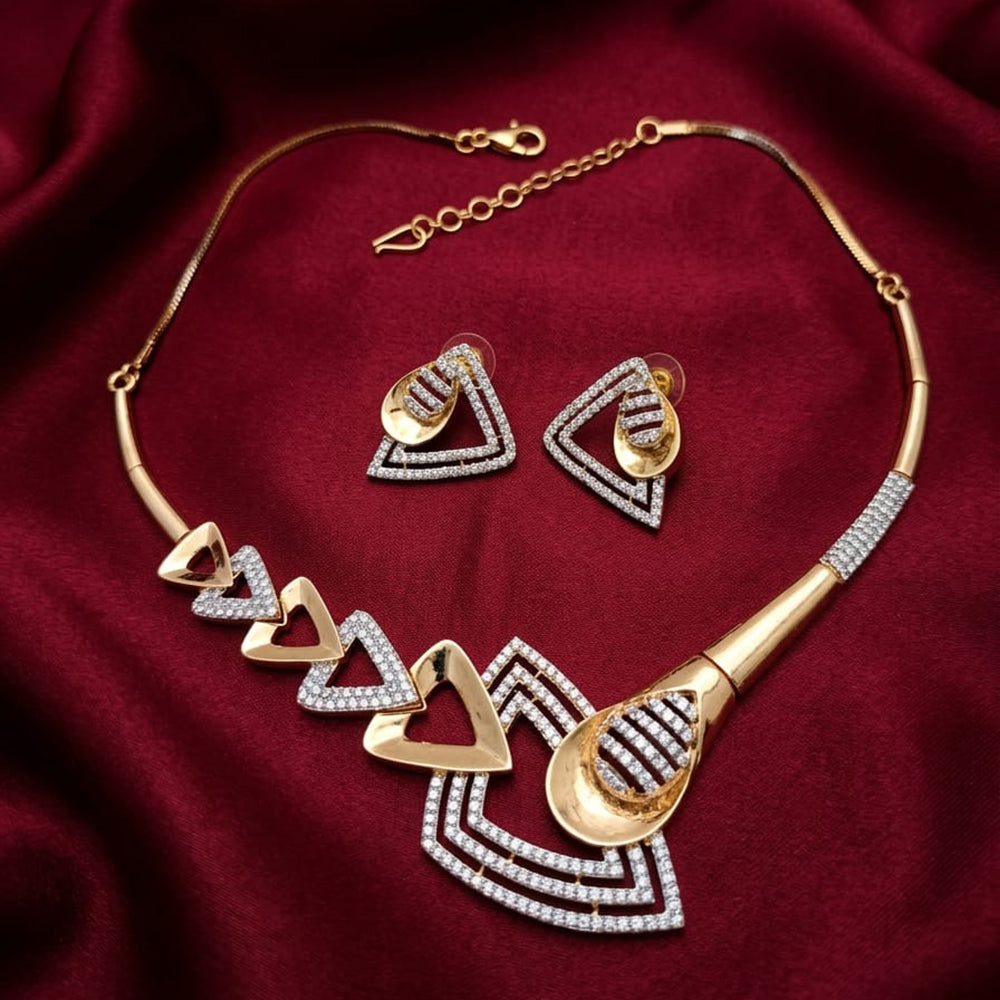 Exotica Collection Classic Shine Austrian Stone Necklace Set
