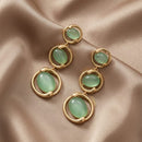 Exotica Collection Pota Stone Elegant Dangler Earrings