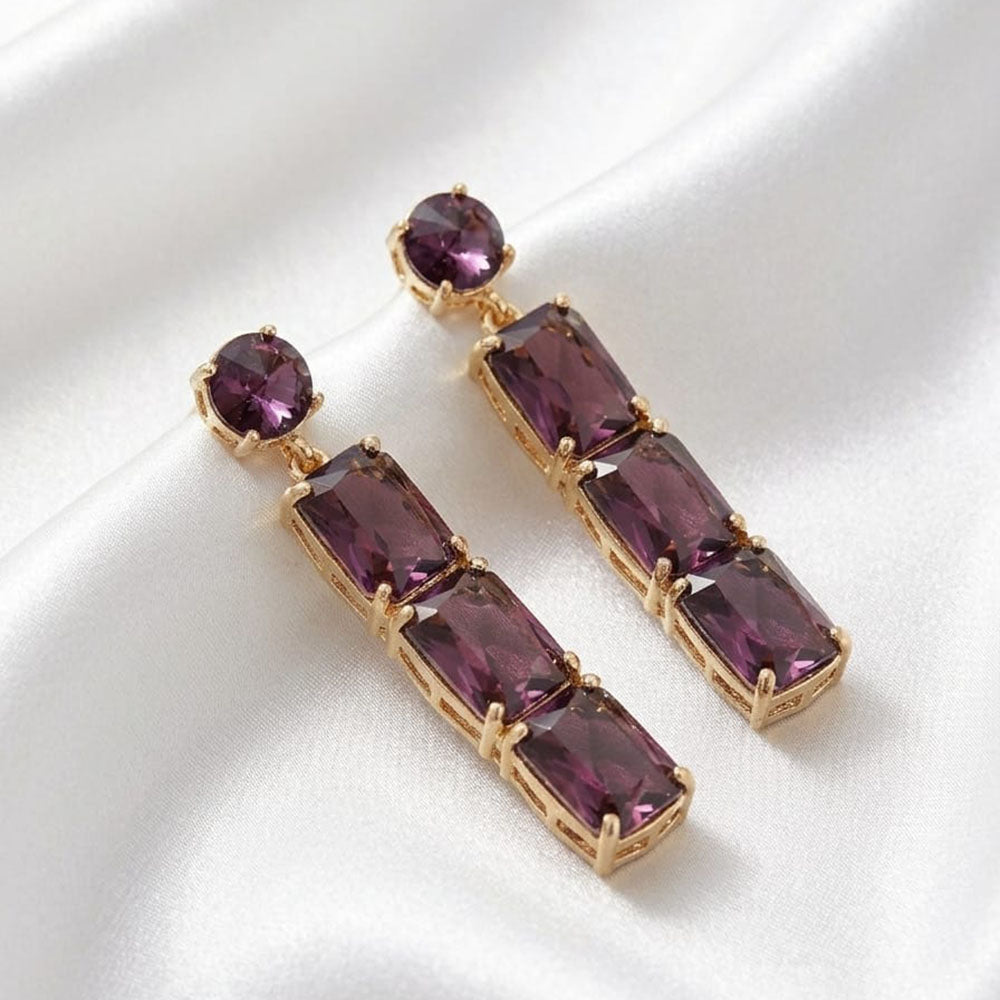 Exotica Collection Pota Stone Elegant Dangler Earrings