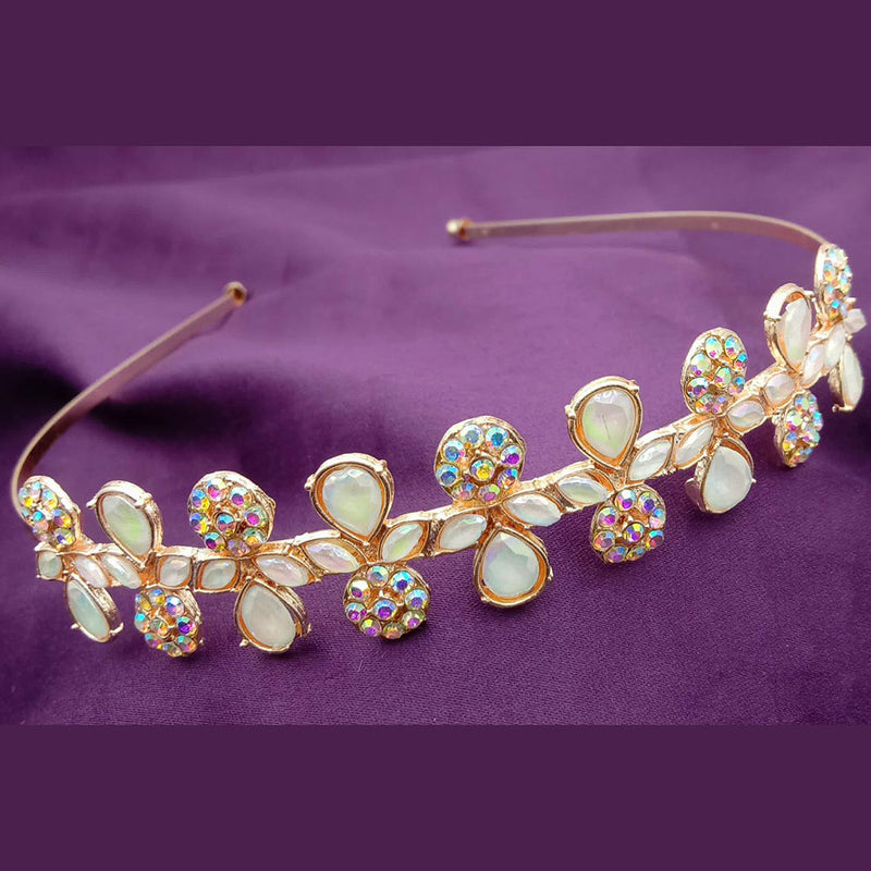 SP Jewellery Austrian Stone And Crystal Stone Hair Band