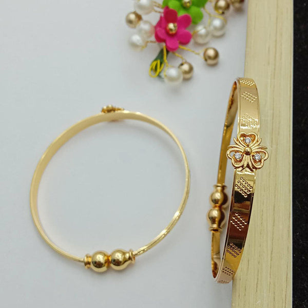 SP Jewellery Gold Plated Openable Kada