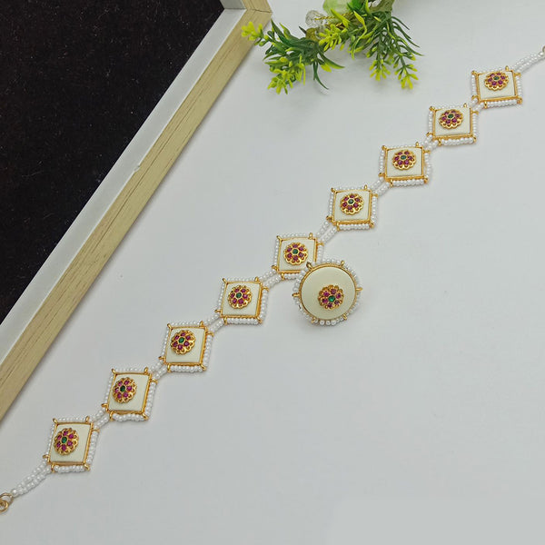 SP Jewellery Gold Plated Sheeshphool