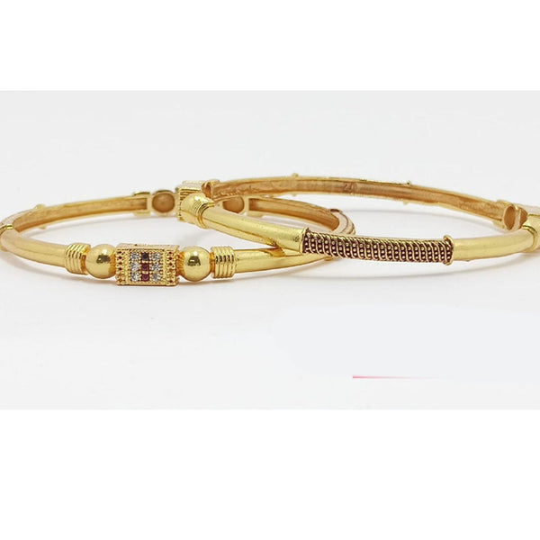 SP Jewellery Gold Plated Austrian Stone Bangle Set