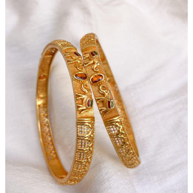 SP Jewellery Gold Plated Bangle Set