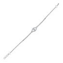 Urthn White Austrian Stone Necklace Set With Maang Tikka (Pack Of 6)