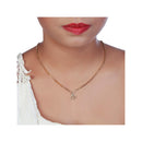 Urthn Gold Plated Necklace Set With Bracelet (Pack Of 6)