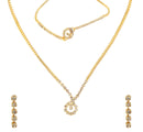 Urthn Gold Plated Necklace Set With Bracelet (Pack Of 6)
