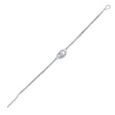 Urthn Silver Plated Necklace Set With Bracelet (Pack Of 6)