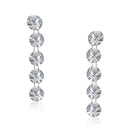 Urthn Austrian Stone Silver Plated Necklaces Set (Pack Of 6)