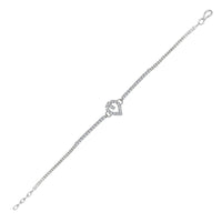 Urthn Austrian Stone Silver Plated Necklaces Set (Pack Of 6)