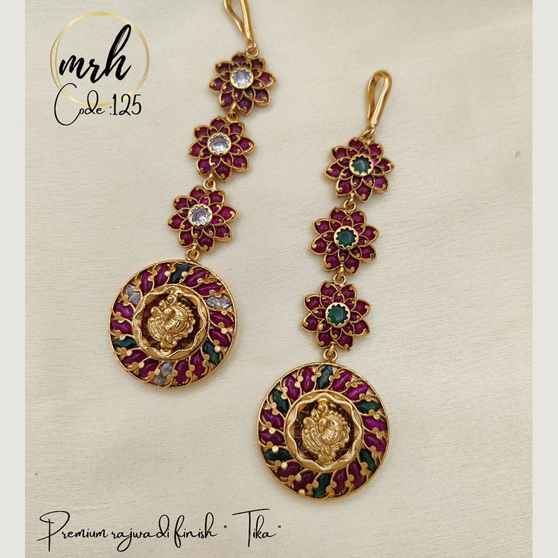 Jewel Addiction Copper Gold Plated Mangtikka