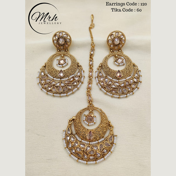 New Style Beads Hanging Jaipuri Earring for women's and girls – Steorra  Jewels