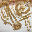 Jewel Addiction Copper Gold Bridal Set