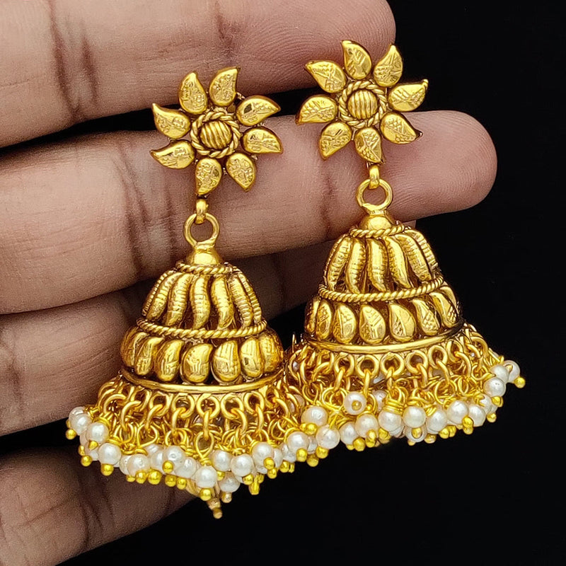 Jewel Addiction Gold Plated Jhumki Earrings