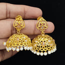 Jewel Addiction Gold Plated Jhumki Earrings