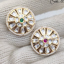 Jewel Addiction Gold Plated Kundan Adjustable Ring (1 Piece Only)